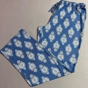 Flora Nikrooz Pajama Pants Wide Leg Stretchy Size Medium NWOT